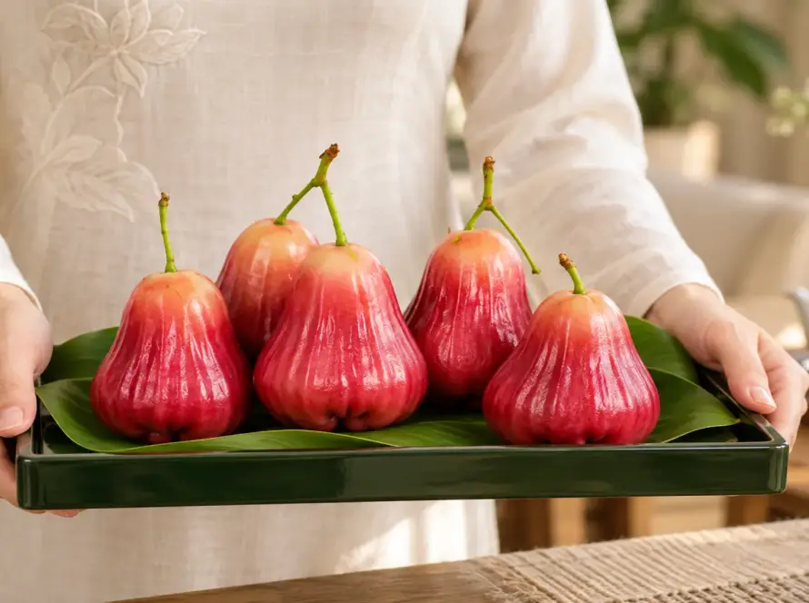 trái cây biếu cao cấp mận sân tiên
